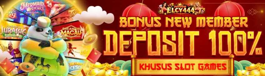 BONUS DEPOSIT NEW MEMBER 100%